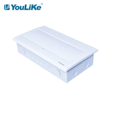 屋内IP40レベル プラスチックMCBの箱、ちり止め低電圧の配線パネル