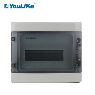 12 の方法 IP65 防水および防塵配電ボックス MCB BOX ABS PC 素材