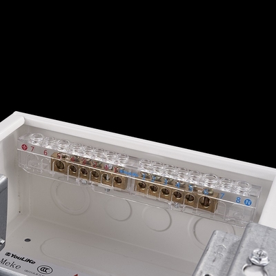 屋内のための7つの方法単一フェーズの金属のエンクロージャの電気回路の電力配分板